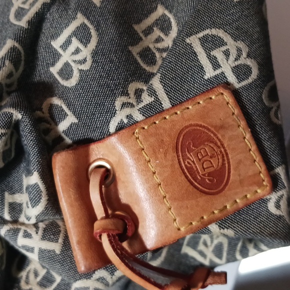 Dooney & Bourke Vintage Y2K Denim Canvas Bag Rehab Project - Picture 12 of 16